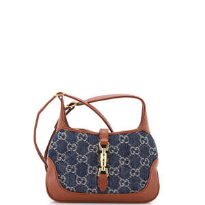 Gucci Jackie Hobo Gg Denim Mini #236418G15B